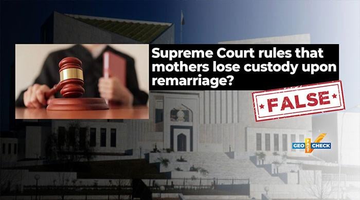 Supreme Court has not ruled that mothers lose custody upon remarriage