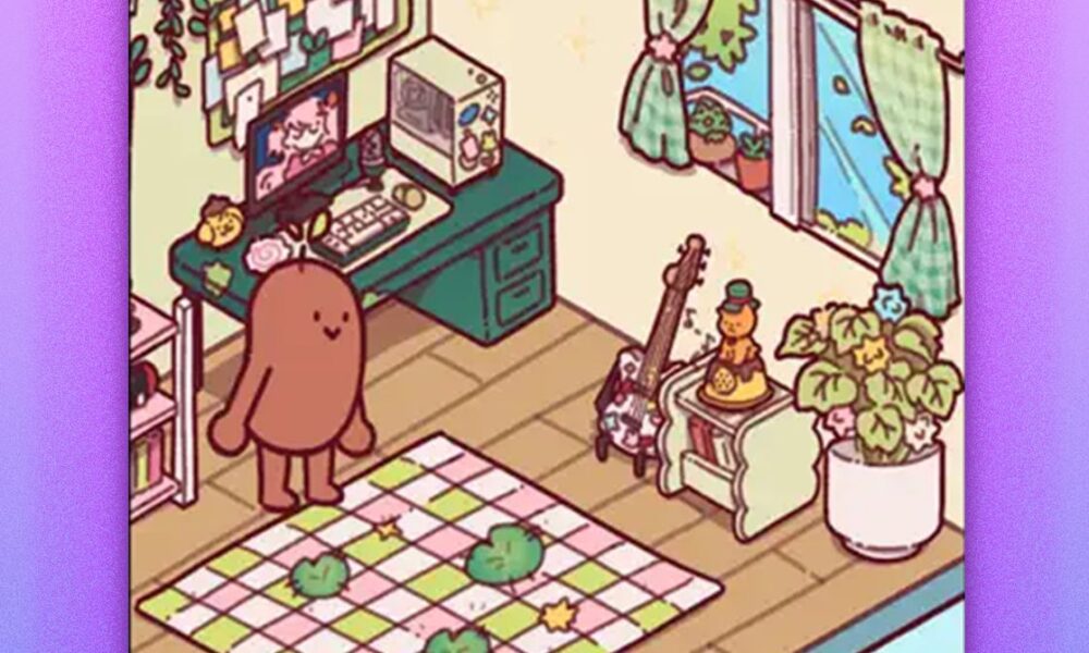 This Extremely Cute Bean Wants to Help You Stop Doomscrolling