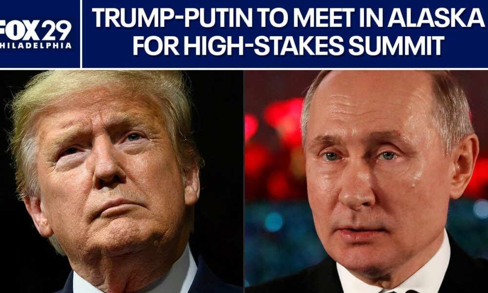 Trump-Putin meet in Alaska for high stakes summit