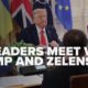 Trump, Zelenskyy, and EU leaders discuss possible ceasefire