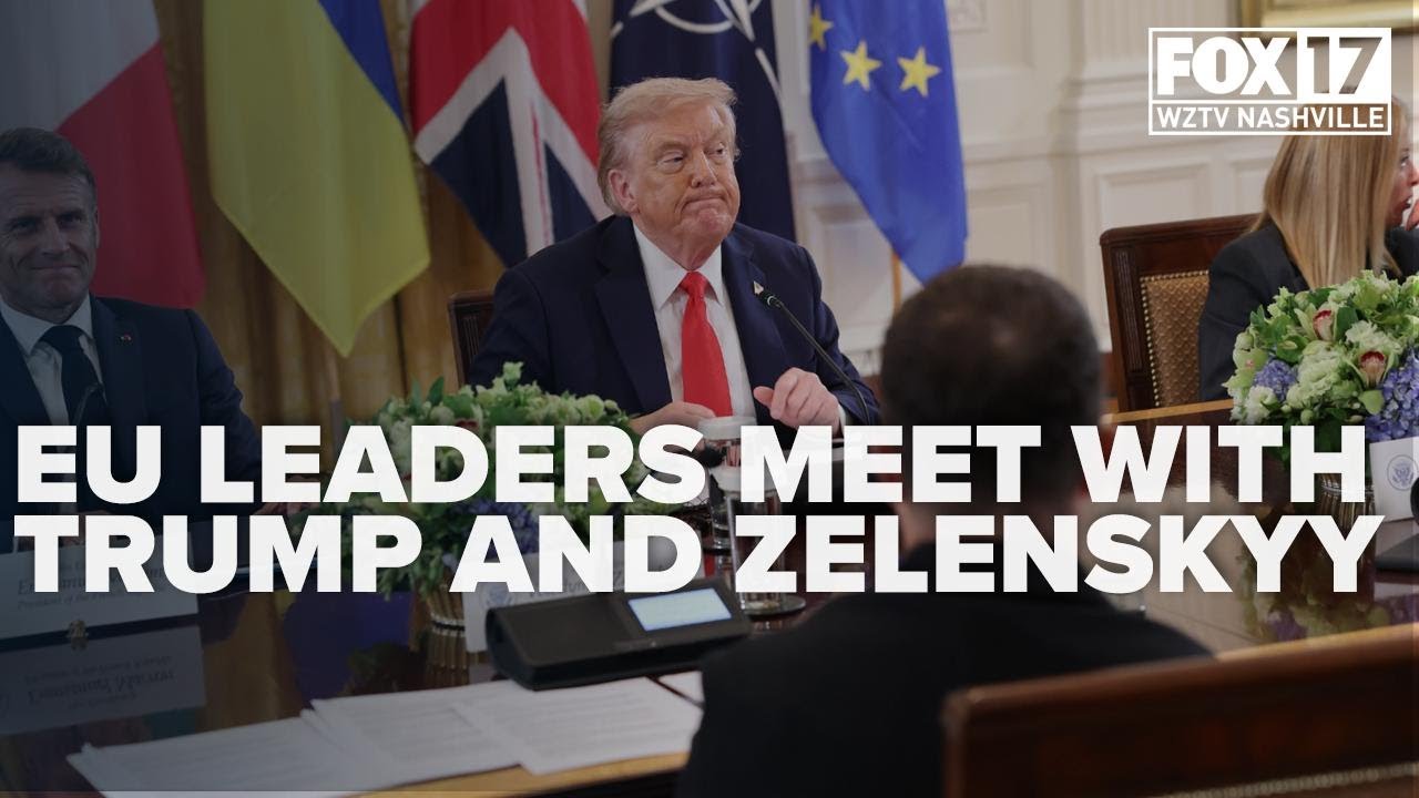 Trump, Zelenskyy, and EU leaders discuss possible ceasefire Trump, Zelenskyy, and EU leaders discuss possible ceasefire