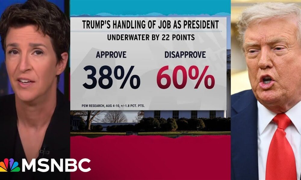 Trump approval TANKING with the American public, new poll shows