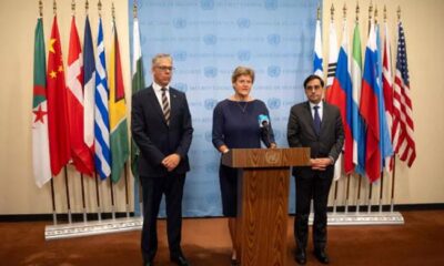 UK, France and Germany push Iran to accept sanctions delay deal