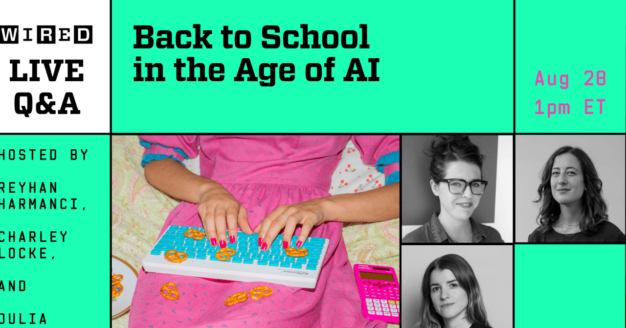 Watch Our Livestream Replay: Back to School in the Age of AI Watch Our Livestream Replay: Back to School in the Age of AI