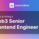 Web3 Senior Frontend Engineer at Gelato – Switzerland