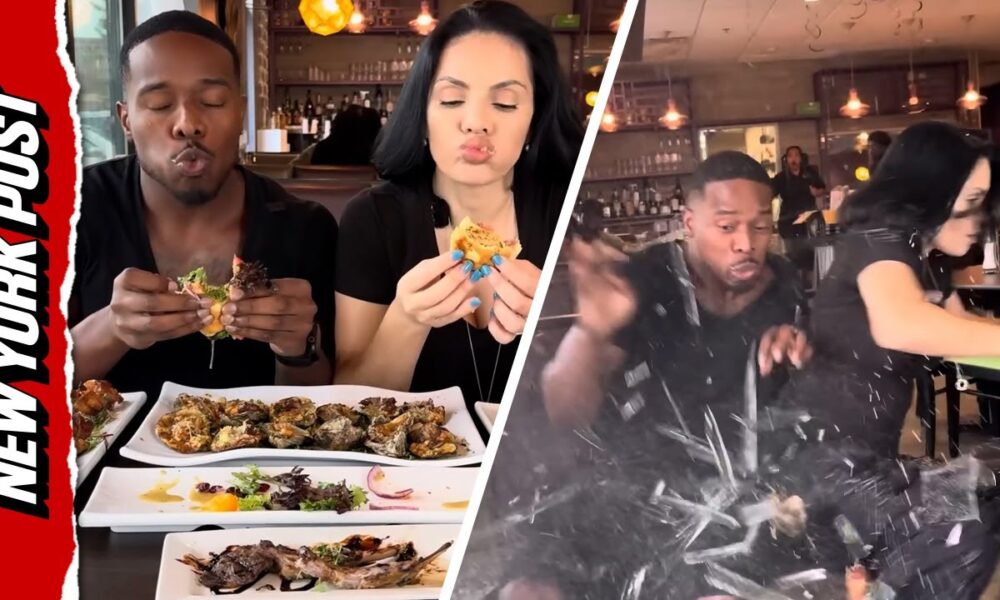 Wild Video Shows SUV Plow Into Influencer and OnlyFans Model Eating at Texas Restaurant