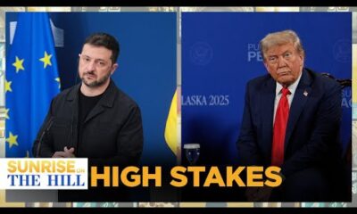 Zelensky Arrives With BACKUP Of EURO LEADERS For Crucial Return To The White House