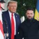Zelensky Arrives at White House for Trump Meeting Wearing Military-Style Suit