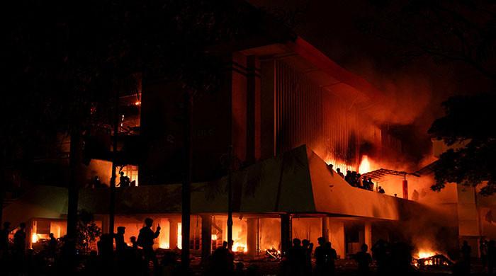 Indonesia protest blaze kills 3 as anger erupts over driver death Indonesia protest blaze kills 3 as anger erupts over driver death
