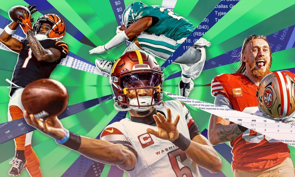 2025 Fantasy Football Draft Guide: Rankings, mock drafts and analysis