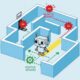 AI learns to follow predefined norms through a combination of logic and machine learning