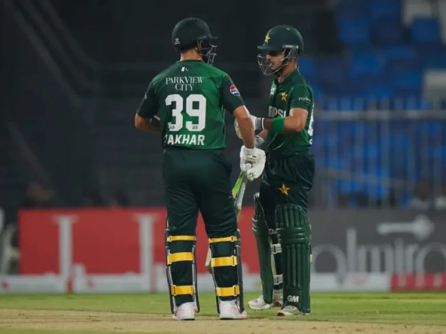 Agha lauds Pak batting brilliance | The Express Tribune Agha lauds Pak batting brilliance | The Express Tribune