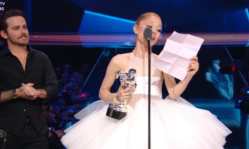 Ariana Grande and Lady Gaga win big at the VMAs. See highlights from the awards show.