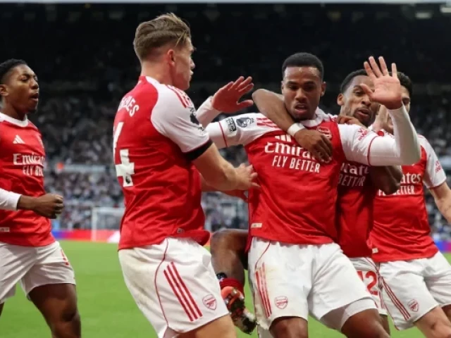 Arsenal’s set-piece power sinks Newcastle | The Express Tribune