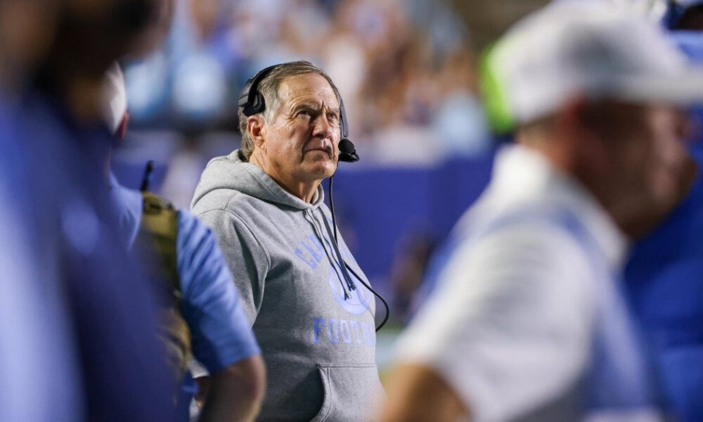 Bill Belichick’s college coaching debut one to forget as North Carolina is pummeled by TCU