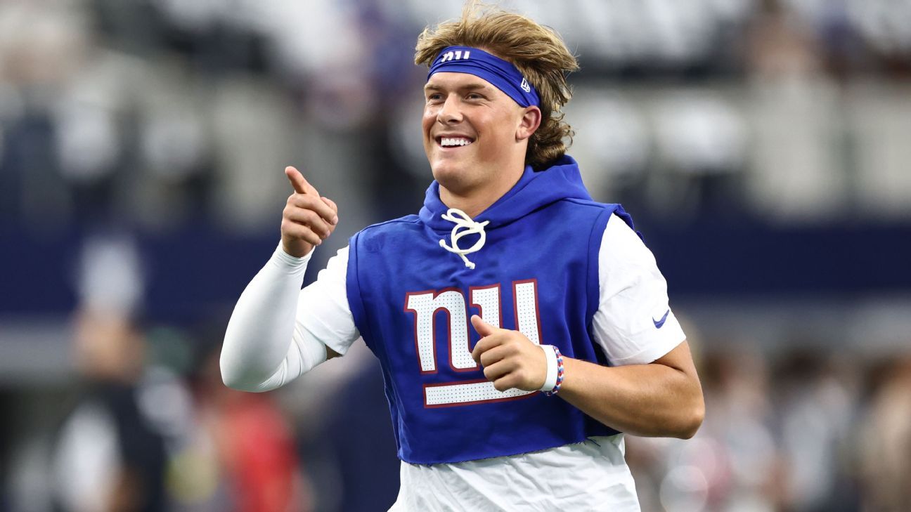 Buzz: Jaxson Dart could revitalize Nabers, Giants key players’ fantasy outlooks