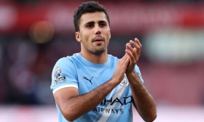 City’s Guardiola: Rodri had ‘lot of pain in knee’