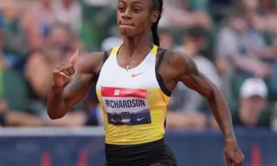 Controversy stalks sparkling sprint talent Richardson | The Express Tribune