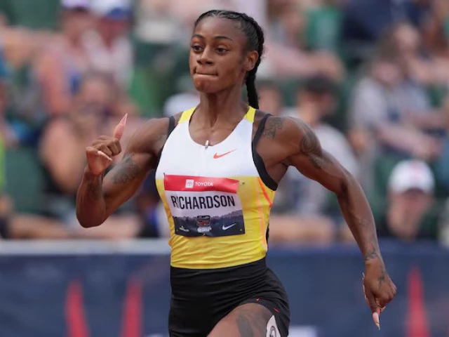 Controversy stalks sparkling sprint talent Richardson | The Express Tribune Controversy stalks sparkling sprint talent Richardson | The Express Tribune