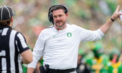 Ducks dominate after Gundy ‘pours gas on fire’
