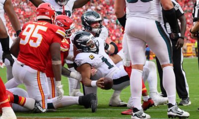 Eagles lineman reveals why renewed tush push criticism makes his ‘blood boil’
