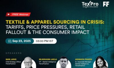 Fibre2Fashion to host webinar on tariffs, retail fallout & costs