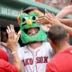 Fictitious ending? Story fly hits glove, pole for HR