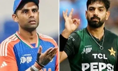 ICC fines Suryakumar Yadav, Haris Rauf for code of conduct breach | The Express Tribune