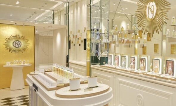 Interparfums unveils Solférino’s first boutique on Rue Saint-Honoré
