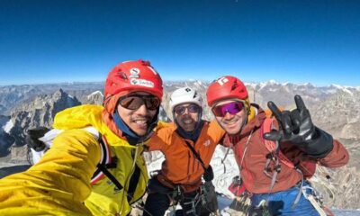 Japanese climbers summit 6,080m high Hasho Peak II