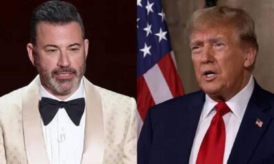 Jimmy Kimmel pokes fun at Trump after escalator incident