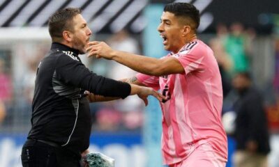 Miami’s Suarez at centre of spitting incident after Leagues Cup loss