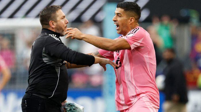 Miami’s Suarez at centre of spitting incident after Leagues Cup loss Miami’s Suarez at centre of spitting incident after Leagues Cup loss