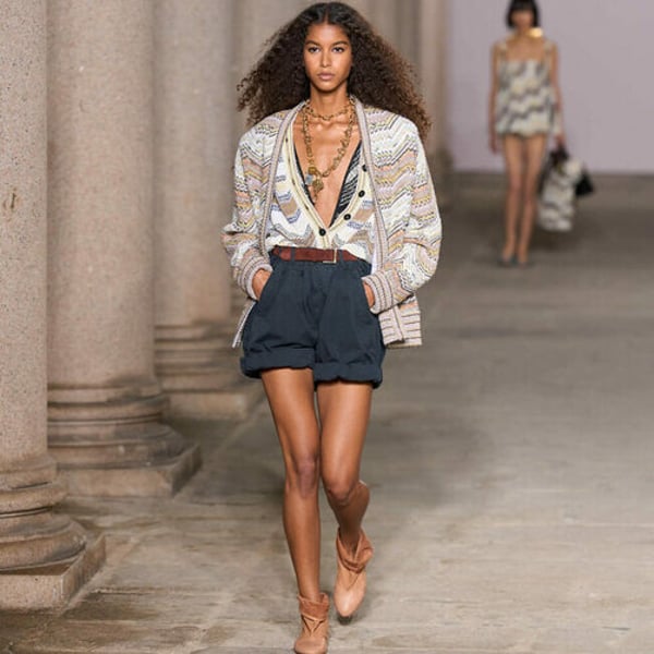 Missoni: Hemlines shorten, as fashion travels from sea to city