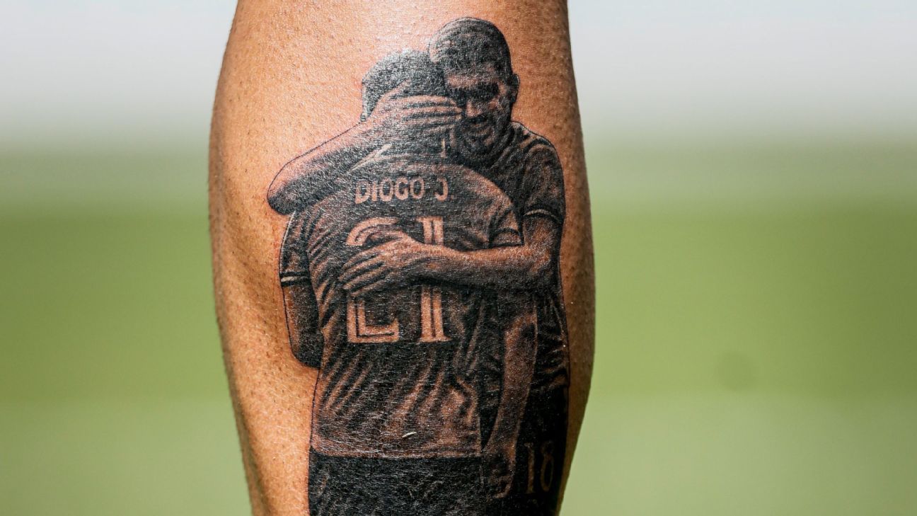 Neves reveals Jota tattoo as Portugal honour star Neves reveals Jota tattoo as Portugal honour star