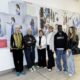 Newcastle College students unveil creative mural at Eldon Square
