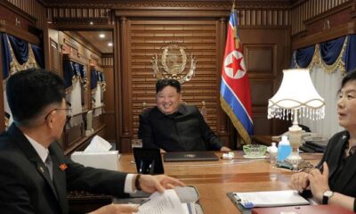 North Korean leader Kim Jong Un arrives in China