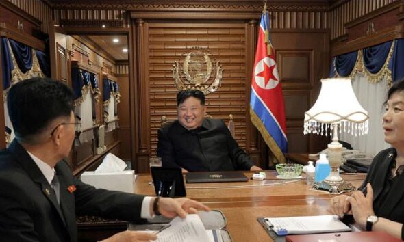 North Korean leader Kim Jong Un arrives in China
