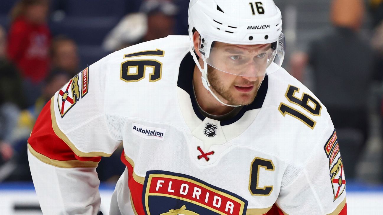Panthers star Barkov has surgery on ACL, MCL