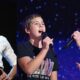 Pink tears up as daughter Willow performs with Hugh Jackman at Radio City