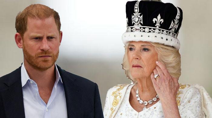 Queen Camilla sends Prince Harry a message after King Charles meeting Queen Camilla sends Prince Harry a message after King Charles meeting
