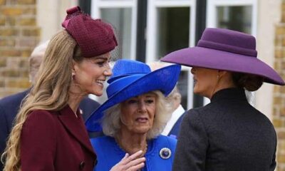 Queen Camilla shows Kate Middleton who’s incharge at Trump’s royal welcome Queen Camilla shows Kate Middleton who’s incharge at Trump’s royal welcome
