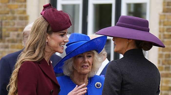 Queen Camilla shows Kate Middleton who’s incharge at Trump’s royal welcome