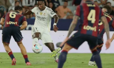 Real Madrid thrash Levante as Mbappe hits brace | The Express Tribune
