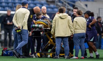 Reign-Racing game halted after DeMelo collapses