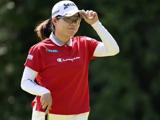 Schmelzel, Katsu share LPGA NW lead | The Express Tribune Schmelzel, Katsu share LPGA NW lead | The Express Tribune