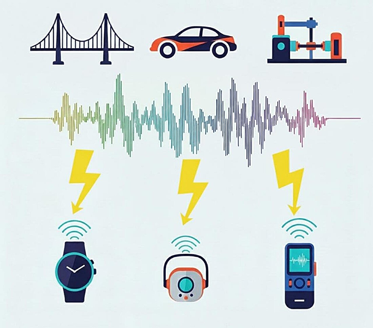 Self-tuning energy device turns vibrations into power