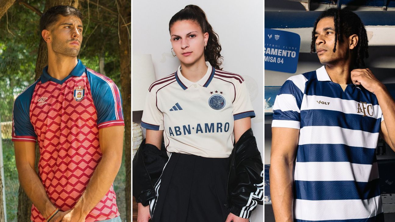 Soccer’s most stylish kits of 2025-26: The world’s best jerseys you probably missed