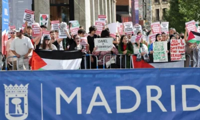 Spain PM ‘proud’ of pro-Palestinian protests at Vuelta | The Express Tribune