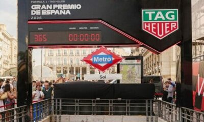 Tag Heuer becomes title sponsor of the 2026 Formula 1 Spanish Grand Prix